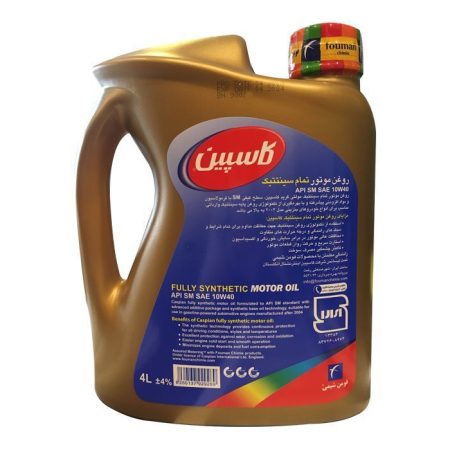 روغن موتور خودرو کاسپین مدل 10W40 حجم 4000 میلی لیتری